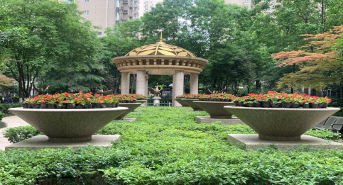 绿叶红花 喜迎“五·一”