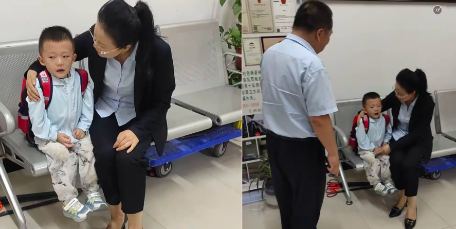 狂风呼啸中的暖心守护