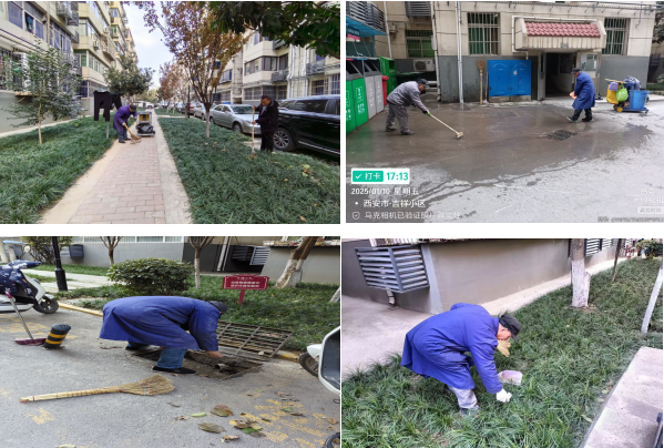 吉祥小区1月份工作简报