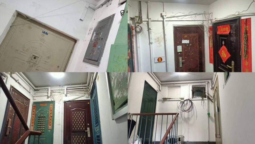 老楼道“无线”焕新|告别“蜘蛛网”