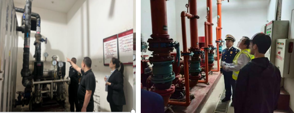 “筑牢安全防线”4月物业消防检查